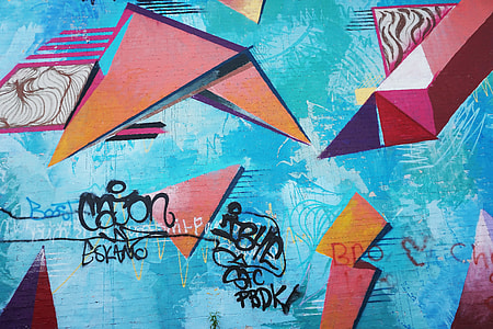 blue, red, and black graffiti board thumbnail