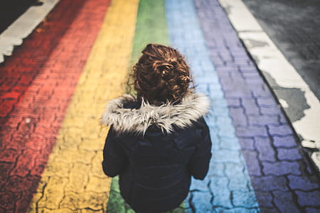 woman wearing parka coat thumbnail
