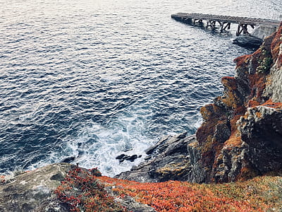 sea, water, ocean, rocks thumbnail