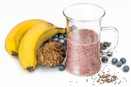clear glass mug beside banana thumbnail