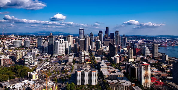 Aerial Photography of Buildings during Daytime thumbnail