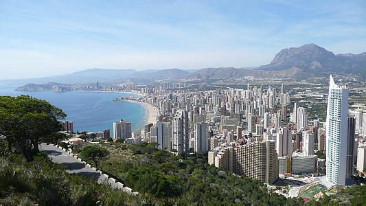 Benidorm, Spain landscape and cityscape thumbnail