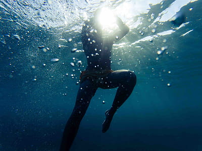 person under the water thumbnail