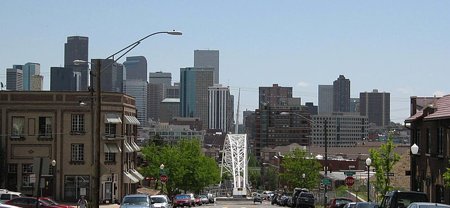 Downtown Denver view in Colorado thumbnail