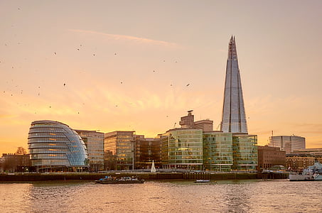 high-rise buildings near body of water thumbnail