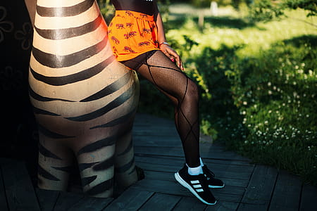 Person Sitting in Zebra Statuette thumbnail