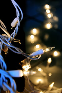 Close Up Photo of Stringlights thumbnail