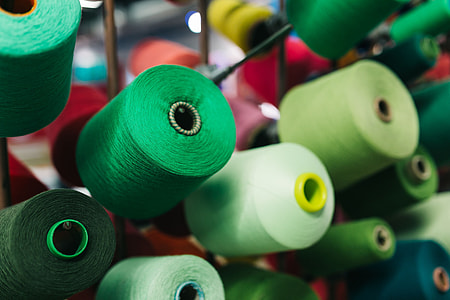 Big colorful Spool of Thread Sewing thumbnail