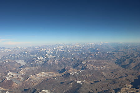 Aerial View Photo of Mountains thumbnail