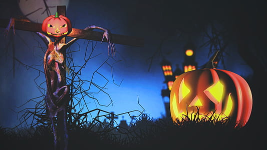 Halloween-themed illustration thumbnail