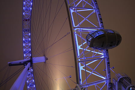 worm's-eyeview of Ferris wheel thumbnail