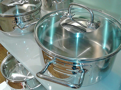 photo of stainless steel container with lid thumbnail