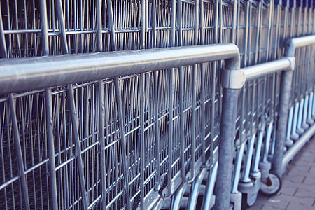 gray shopping carts thumbnail