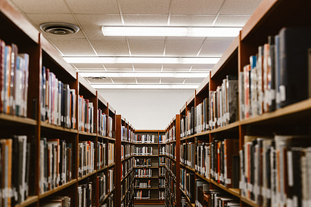 photography of library pathway thumbnail