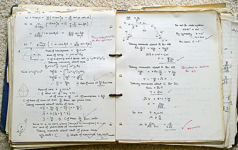 plane figures with mathematical equations print paper thumbnail