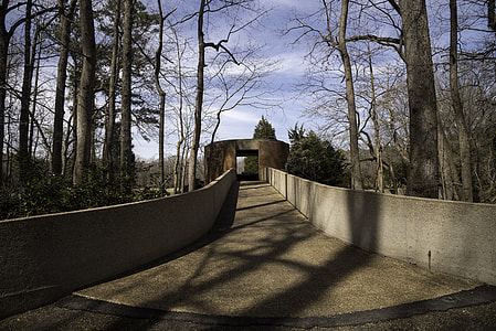 Pavilion Overlooking Surrender Field in Yorktown, Virginia thumbnail