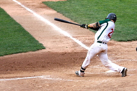 baseball batter standing on home base thumbnail