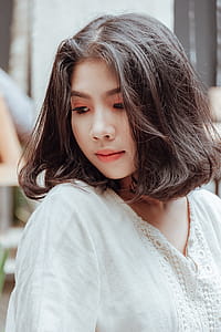 Woman Looking Downward thumbnail