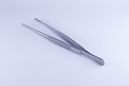 gray steel tweezer thumbnail