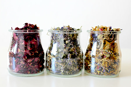 three clear glass jars thumbnail