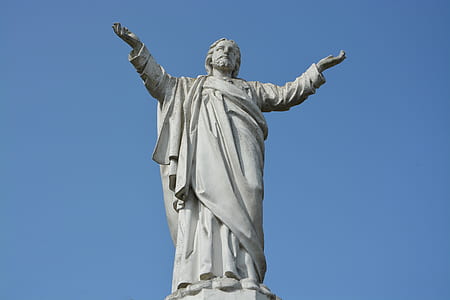 low-angle photo of statue at daytime thumbnail