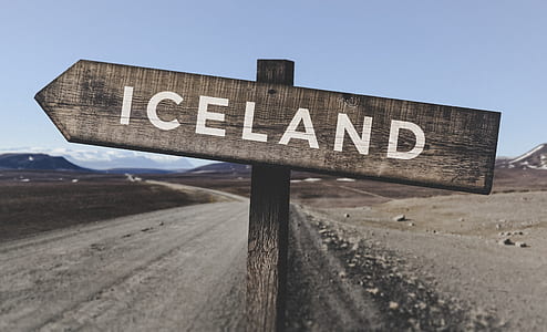 Iceland signage during daytime thumbnail