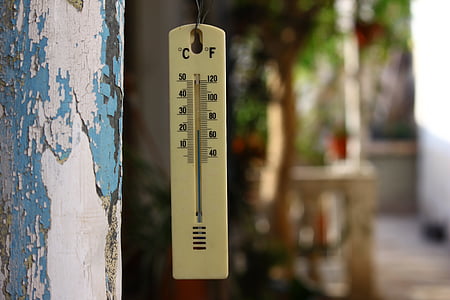 termometer hanging during daytime thumbnail