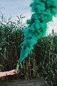 Green smoke bomb thumbnail