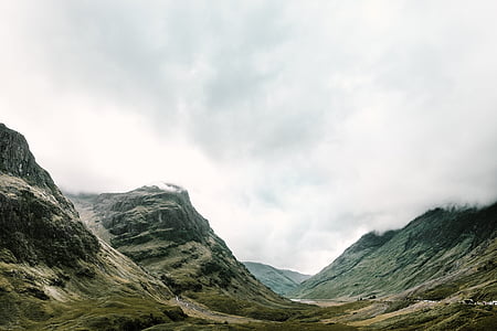photo of mountains during daytime thumbnail