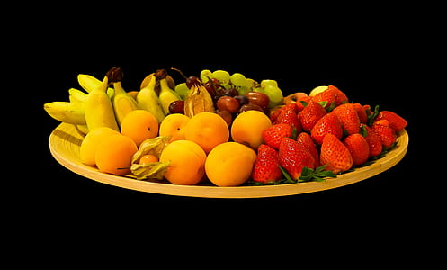 assorted fruits on fruit bowl thumbnail