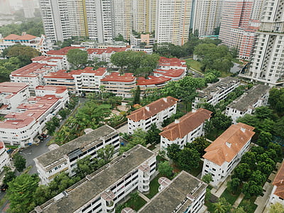 aerial view photography of buildings thumbnail