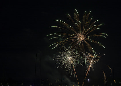 low-angle shot photography of fireworks thumbnail