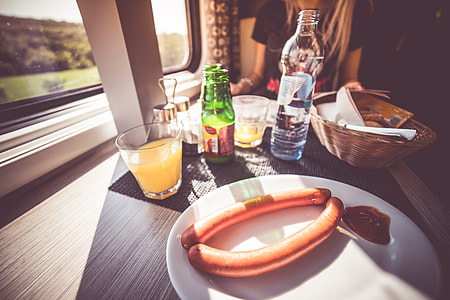 Quick Travel Morning Breakfast in Train thumbnail