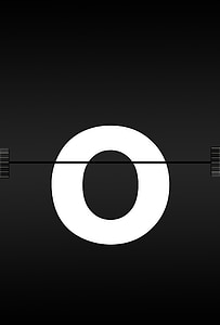 letter o text on black background thumbnail