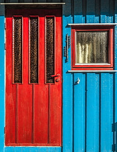 closed red door thumbnail