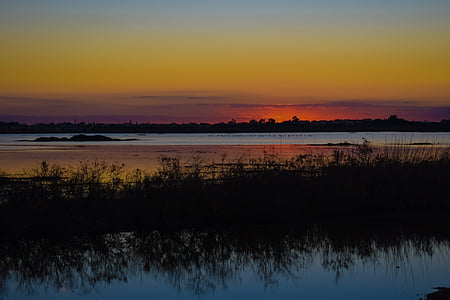 panoramic photography of body of water during sunset thumbnail