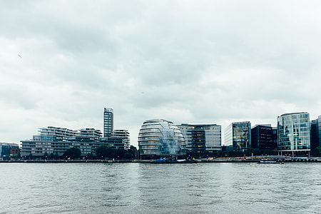London city hall with Thames river thumbnail