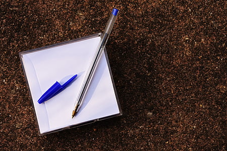 ball-point pen on white box thumbnail
