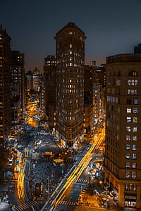 top view photography of city buildings thumbnail