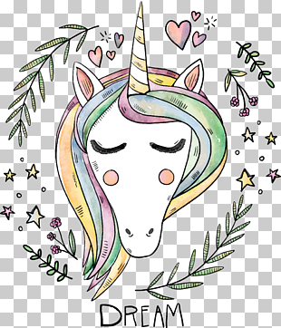 IPhone 8 Unicorn iPhone 7 Yoga Shavasana, Cute animal hand painted, unicorn illustration PNG clipart