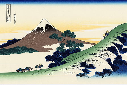 Mount Fuji painting thumbnail