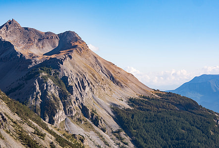 aerial photography of mountain thumbnail