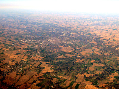 Aerial View of Richmond, Indiana thumbnail