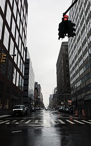 white vehicle park near pedestrian lane thumbnail
