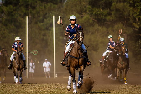 group of people playing polo game thumbnail