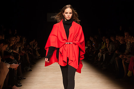 woman in red jacket thumbnail
