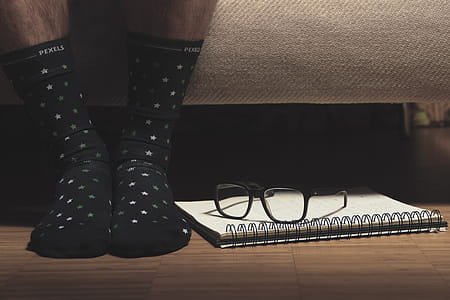 Pair of Black High Socks thumbnail