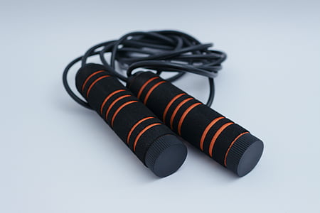 black and orange skipping rope thumbnail