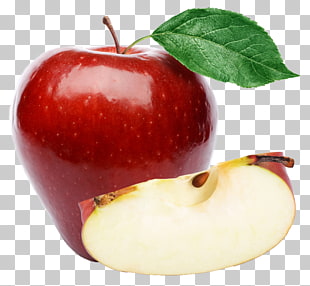 Juice Muffin Crisp Flavor Apple, Large Red Apple , slice of apple beside apple fruit PNG clipart