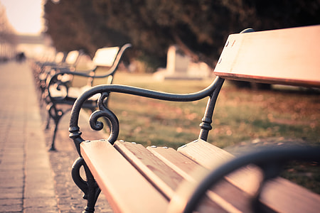 Vintage Old City Bench thumbnail